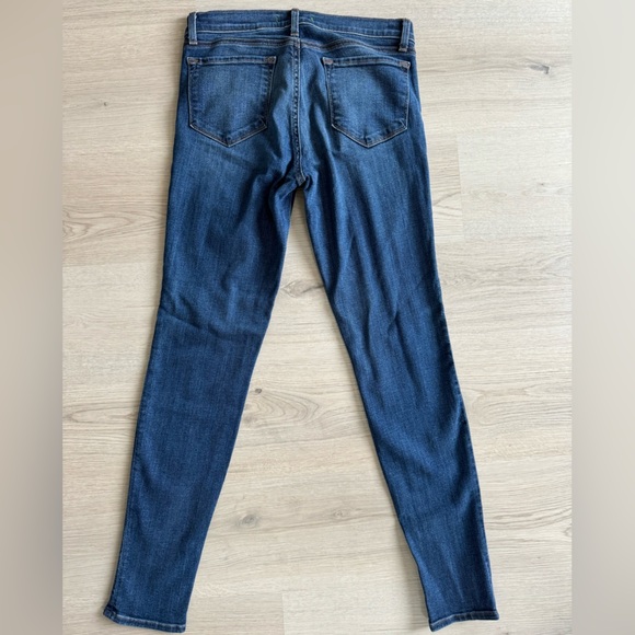 EUC J BRAND Denim Super Skinny Jeans Blue Bell Size 30 - Picture 4 of 12